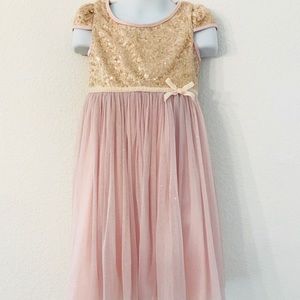 Dorissa 5T sequin dress